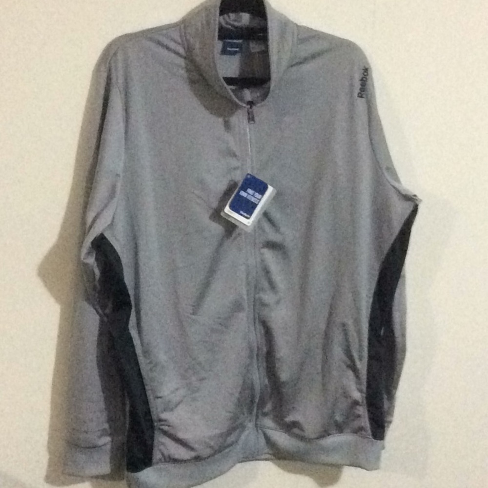 Men’s Reebok playdry zip up warm up 2x